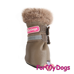 FOR MY DOG Сапоги зимние хаки ц/кр (5) FMD685-2021