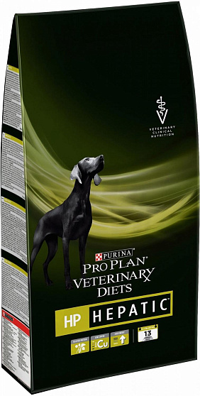 Purina Vet Diets HP для собак при заболевании печени 3 кг