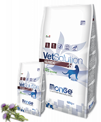 Monge VetSolution Cat Hepatic сухой корм диета для кошек при заболеваниях печени 1,5 кг 70081689