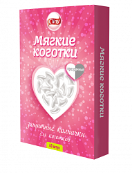 CLINY Когти мягкие прозрачные с клеем 40 штук Неотерика
