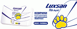 Коврики впитывающие Basic LUXSAN Pets  для животных  40x60 см 1 шт