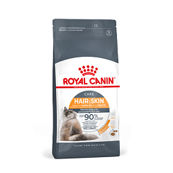 Royal Canin (Роял Канин) Hair & Skin кэа Корм сухой для кошек для здоровья кожи и шерсти 400 г