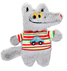 Игрушка мягкая шуршащая для щенков  "Волчонок" 180 мм PUPPY Triol