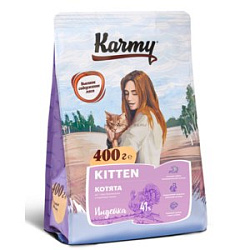 KARMY Kitten сухой корм для беременных и кормящих кошек и котят индейка (разв)
