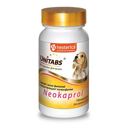 Unitabs (Юнитабс) Неокапрол для собак и щенков от поедания фекалий 100 табл. Неотерика(Экопром)