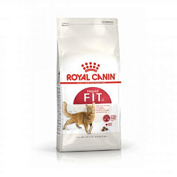Royal Canin (Роял Канин) Fit 32 Корм сухой сбалансированный для взрослых умеренно активных кошек от 1 года, 15 кг