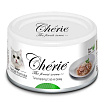 PETTRIC Cat Cherie-Hairrball Control консервы для взрослых кошек для выведения шерсти Тунец с мясом краба в подливе  80 г