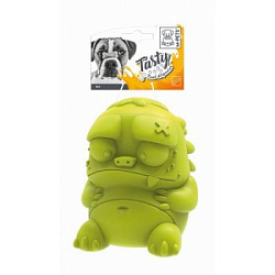Игрушка для собак MPets Зомбик с дозатором угощений, Зелёный