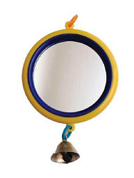 Игрушка для попугая "Зеркало большое с колокольчиком"  5018 Дарэлл